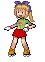 female trainer that G@MBIT made its the heroien sprite