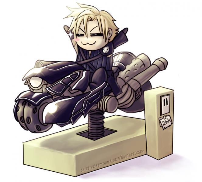 FF7AC  Lookie No Hands by ShiroiNeko sama