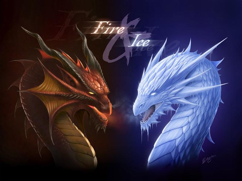 Fire and Ice dragon