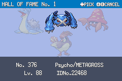 Fire Red Hall of Fame