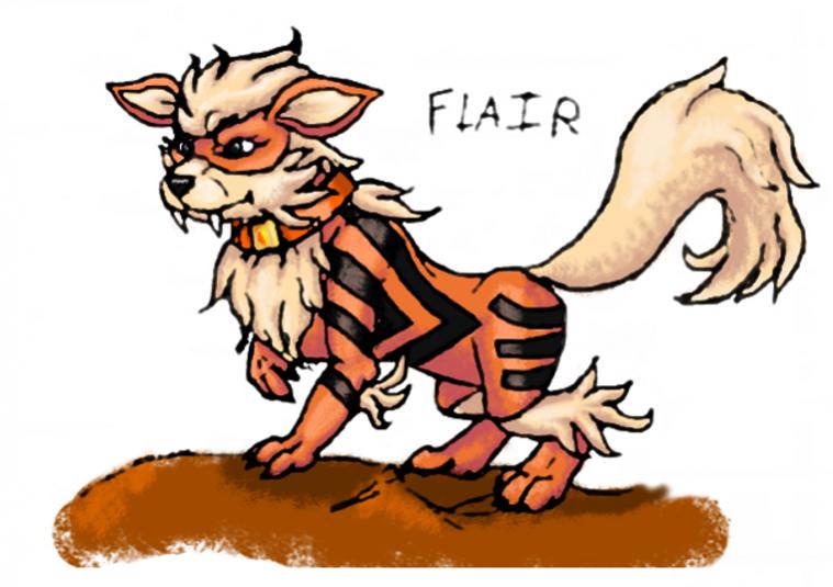 Flair the arcanine.