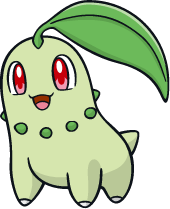flora the chikorita *pokemon heartgold*