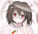 Fourth avy - Features Tewi Inaba from Touhou 8 - Imperishable Night. Glasses are moe~