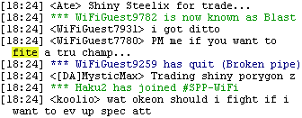From WiFi Chat