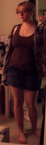 FULL BODY PICTURE! I love skirts.