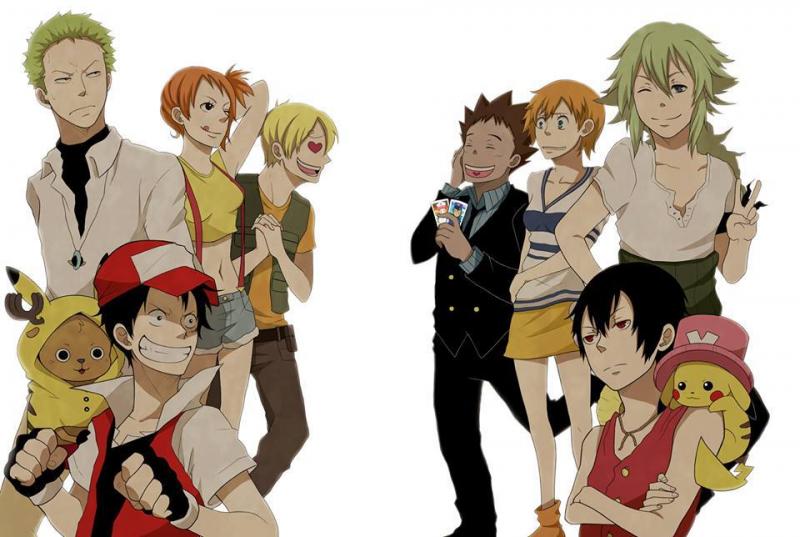 Funny cross over ' v'