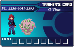 G virus's trainer card