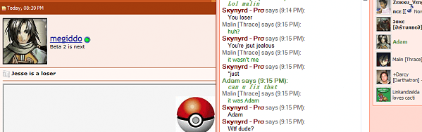 Gaaah! Malin, why? I don't suck! xdd