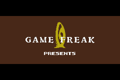GAME FREAK PRESENTS