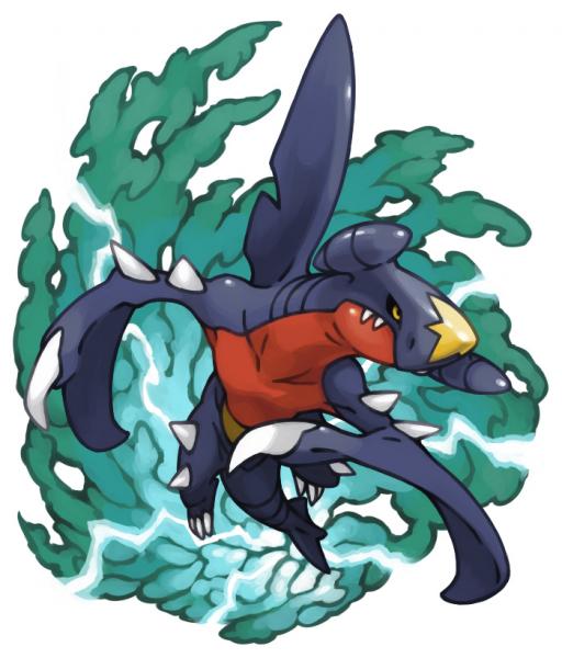 Garchomp Signature by Pearlsaurus