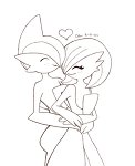 Gardevoir and Gallade by pokeluver