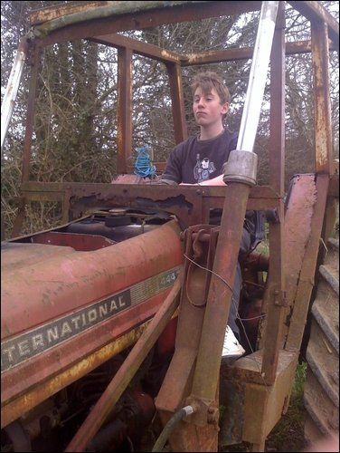 GAVIN IS HIS TRAC'ER