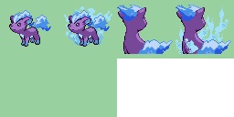 Ghost Vulpix for pokemon red chapter