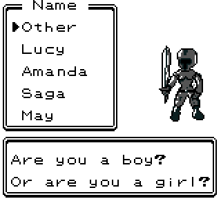 Girl names.