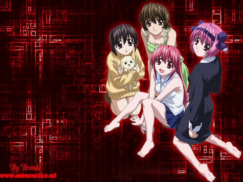 Girls in Elfen Lied