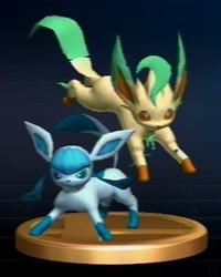 Glaceon & Leafeon Trophy