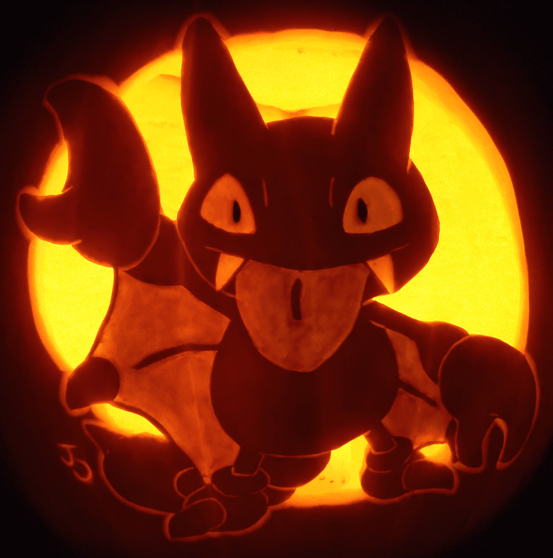 gligar pumpkin redux by joh wee d5irsis