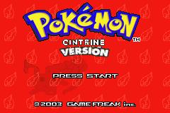 Glitchy Title Screen