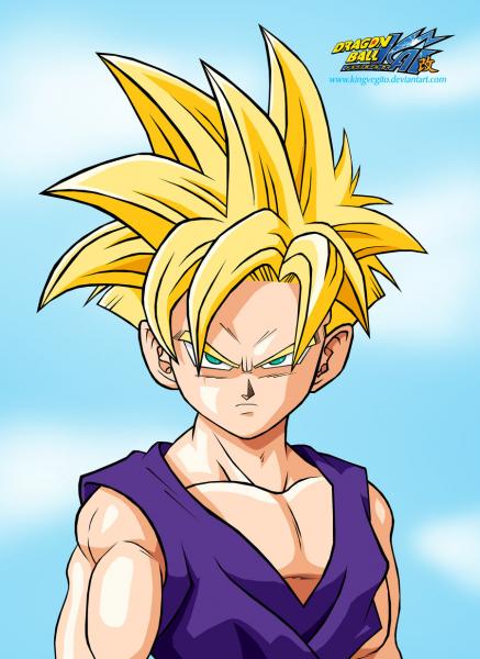 Gohan SSJ Finished by kingvegito