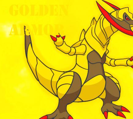 Golden Armour Haxourus