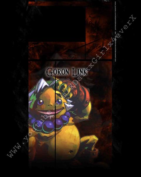 Goron Link (The Legend of Zelda) YouTube Background. The full version does not have my watermark over it I just put it there so nobody uses it and tak