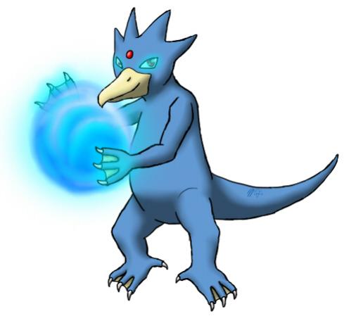 Greiger's character in Pokemon Odyssey: A New Beginning.