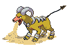 Groundoom.
He tried to eat a Diglett, but got a mouthful of dirt instead.