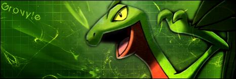 Grovyle banner ... again, zomg ...