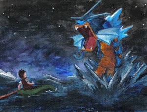 Gyarados by supersonikku