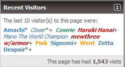 Had to screenshot it XD

Guess who's profile.