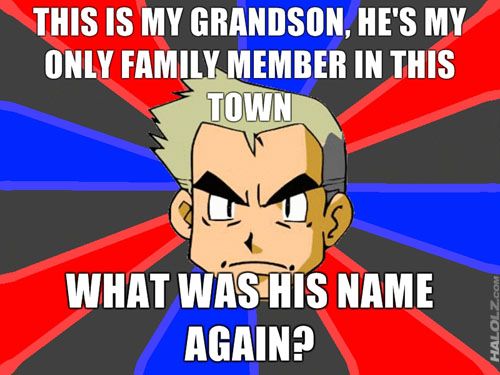 halolz dot com pokemon advice professoroak whatwashisnameagain