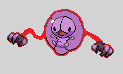 Hauntryo:
Just came up with the idea of a Psychic pokemon that had Psy manipulated arms.
Made from that embryo pokemon and Haunter