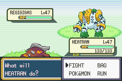 Heatran Vs. Regigigas