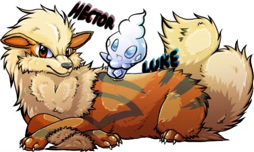 Hector- Supervegeta

Luke- Diamond...-insert numbers here-
