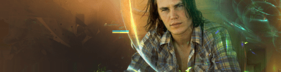 Here's a banner that I had made.  It's Taylor Kitsch.  I'm pretty sure in this picture he's posing as Tim Riggins from FNL though.