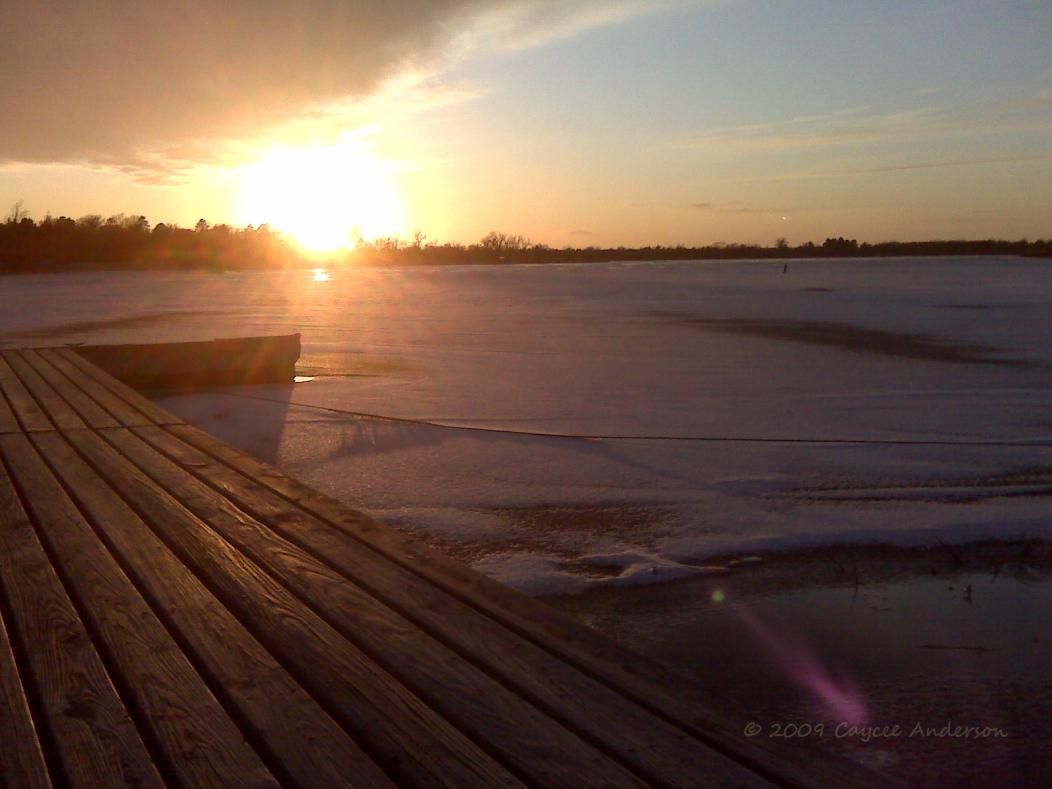 Herrington lake, Herrington Kansas.