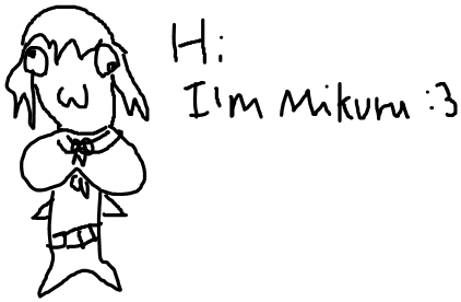 Hi I'm Mikuru-chan :3! Made by Superfairy.