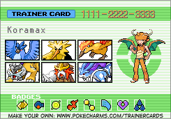 Hoen Trainer Card