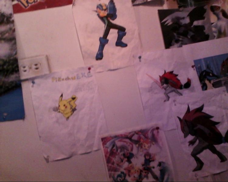 How could I have PKMN BN on a wall you ask?