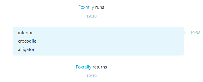 How to lure fox back.