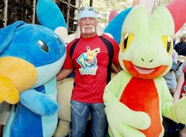 Hulk Hogan likes Pokemon... MIND = BLOWN