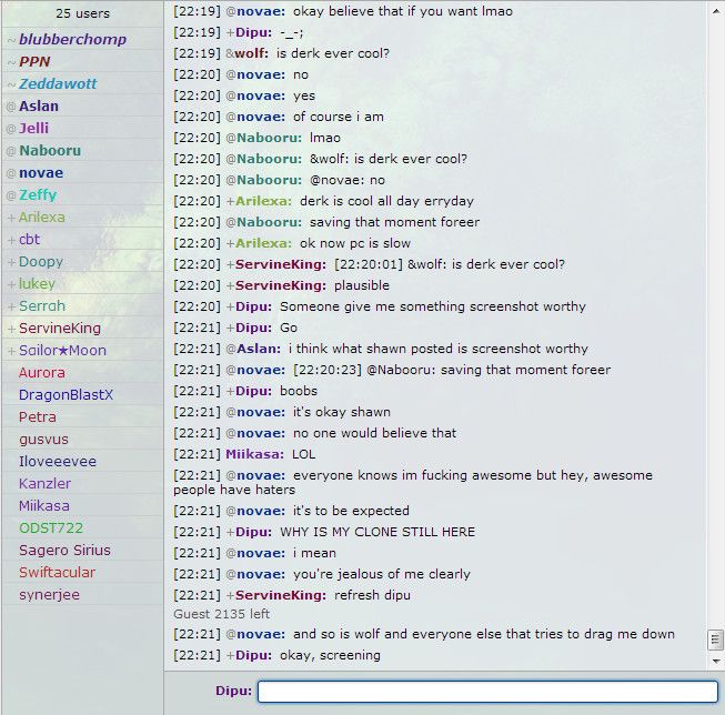 I ask for something screenshot worthy, and a clone of me gives me just what I want. Thank you, Dipu #2. -_-