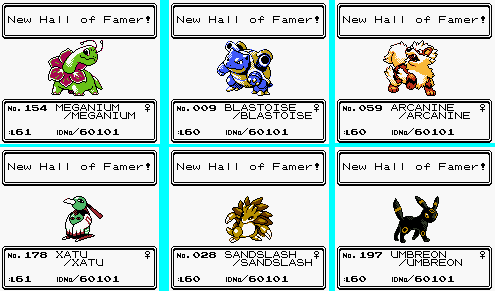 I beat the Elite Four again.

I had a lot more fun this time. :D

http://img34.picoodle.com/img/img34/3/2/16/blueyoshter/f_halloffame2m_50df67d.png
^O