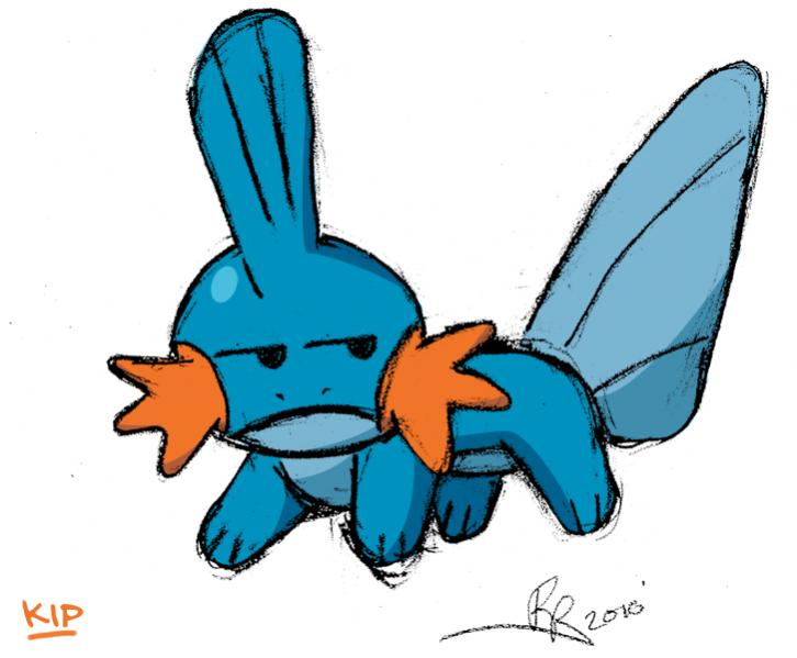 I decided to draw my own avatar. :) This is the original. I've gone for the original sketchy look rather than redrawing the linework. Drawn on paper a