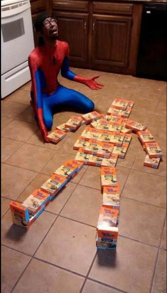 I don't get it, Spidey. Cursed Image 14.