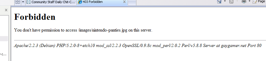 I don't have access to Nintendo panties D:
