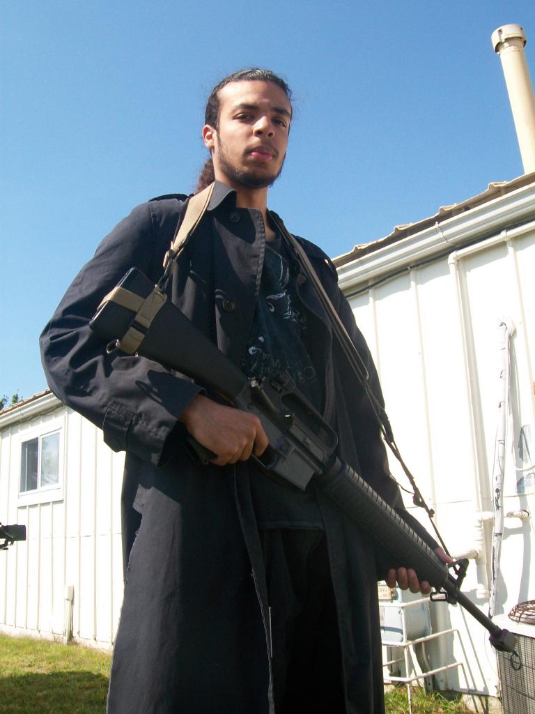 I has a gun.