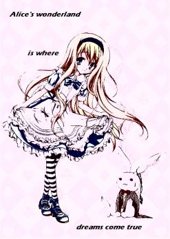 I have been an Alice fan since forever i'm not jumping on any band wagon because of the new film... I havn't even seen in yet.