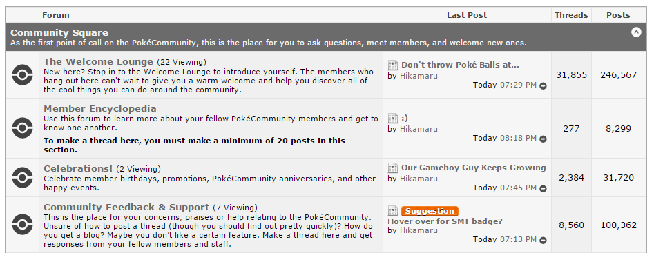 I have taken over the Community Square