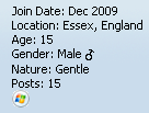 I have the same age and postcount. XD;